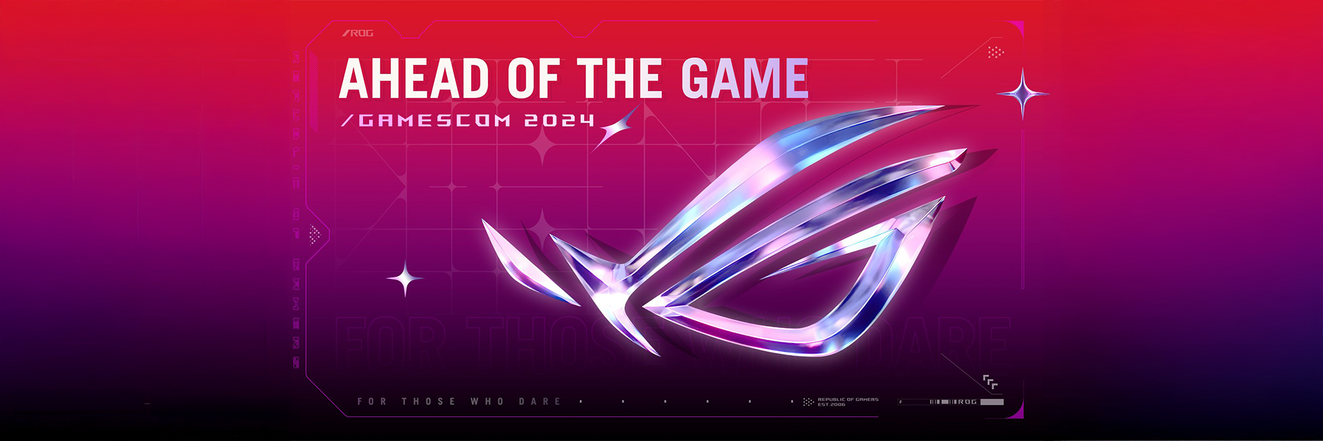 ASUS ROG: Gaming Redefined at Gamescom 2024